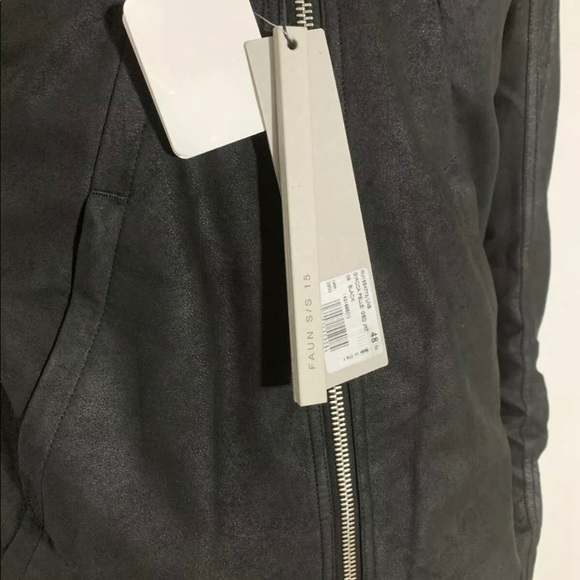 Rick Owens leather jacket - Picture 7 of 11